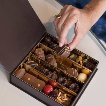 Une sélection de chocolats raffinée
